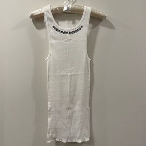 NEW!!!Chrome Hearts White Sleeveless Top ,Dress.